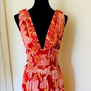 Unique boutique in palm beach long bohemian dress. Maternity friendly.